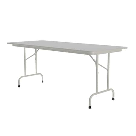 CF Melamine Folding Tables 30x60 Gray Granite
